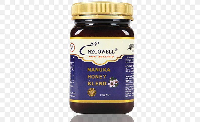 New Zealand Mānuka Honey Manuka Comvita, PNG, 500x500px, New Zealand, Bee, Comb Honey, Comvita, Dietary Supplement Download Free
