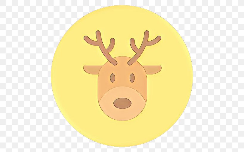 Reindeer, PNG, 512x512px, Cartoon, Antler, Deer, Head, Moose Download Free