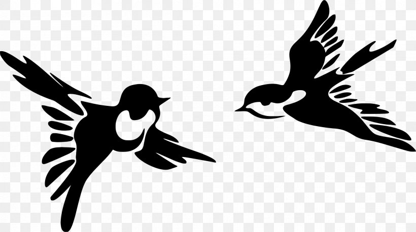 Pattern Stencil Bird Duck Paper, PNG, 2334x1306px, Stencil, Beak, Bird, Blackandwhite, Cardboard Download Free