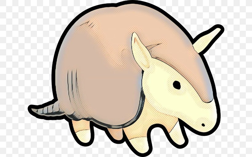 Cartoon Clip Art Snout Armadillo Animal Figure, PNG, 640x510px, Pop Art, Aardvark, Animal Figure, Armadillo, Cartoon Download Free