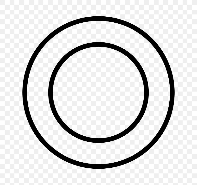 Concentric Objects Symbol Clip Art, PNG, 768x768px, Concentric Objects, Affinity Designer, Area, Black And White, Diagram Download Free