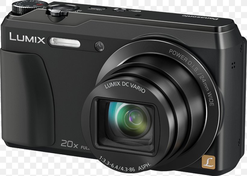 Panasonic LUMIX DMC-TZ55 Point-and-shoot Camera, PNG, 1024x730px, Panasonic, Camera, Camera Accessory, Camera Lens, Cameras Optics Download Free