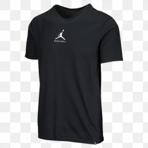 White T Shirt Model - T-shirt Jumpman Jersey Nike PNG