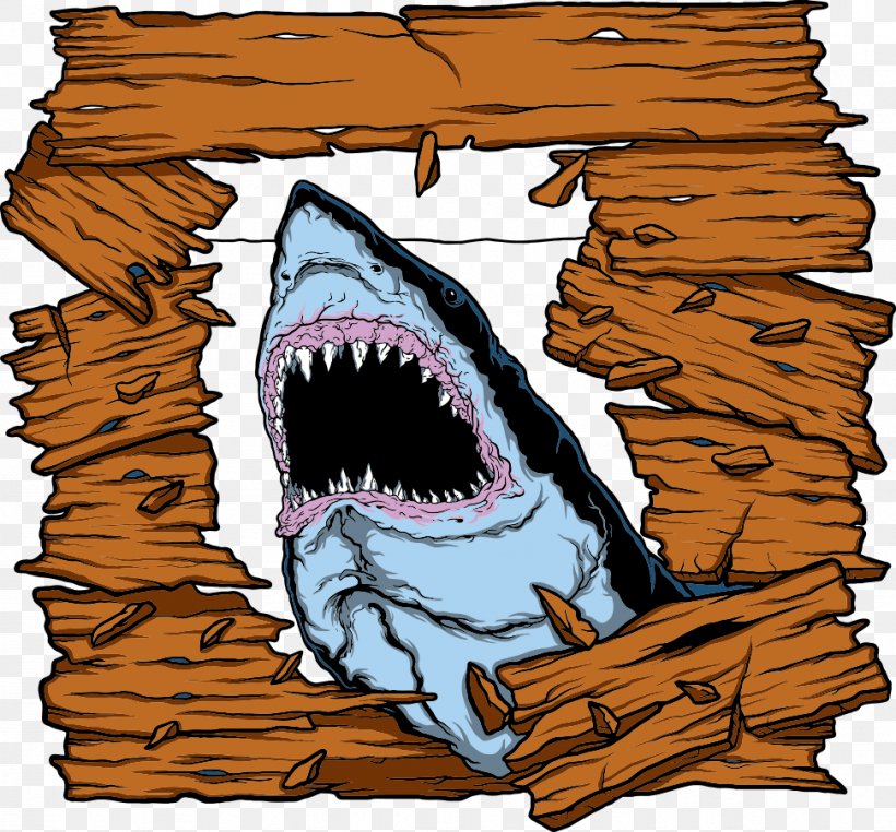 Shark Jaws Shark Attack Illustration, PNG, 971x903px, Shark Jaws, Art, Cartoon, Fictional Character, Great White Shark Download Free