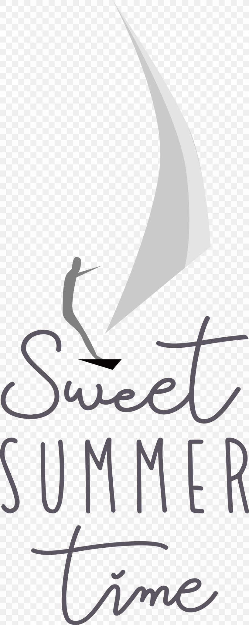 Sweet Summer Time Summer, PNG, 1198x3000px, Summer, Black, Black And White, Calligraphy, Logo Download Free