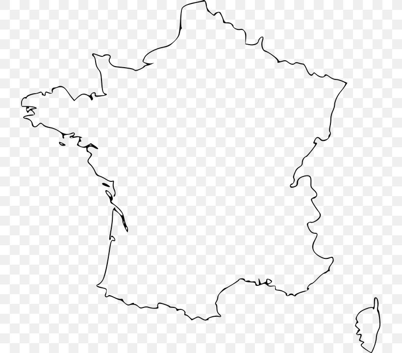 France Blank Map Border Clip Art, PNG, 733x720px, France, Administrative Division, Area, Artwork, Black Download Free