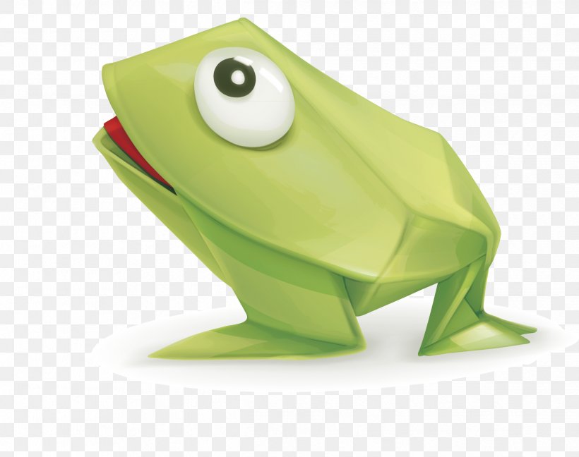 Frog Paper Origami Illustration, PNG, 2439x1930px, Frog, Amphibian, Animal, Asiatic Toad, Grass Download Free