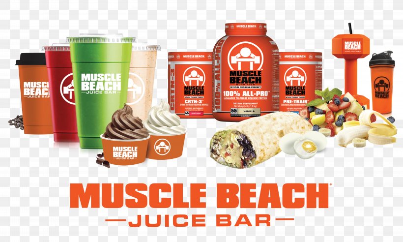 Muscle Beach Juice Bar Hotel Erwin Santa Monica, PNG, 6251x3751px, Muscle Beach, Bar, Beach, Brand, Condiment Download Free