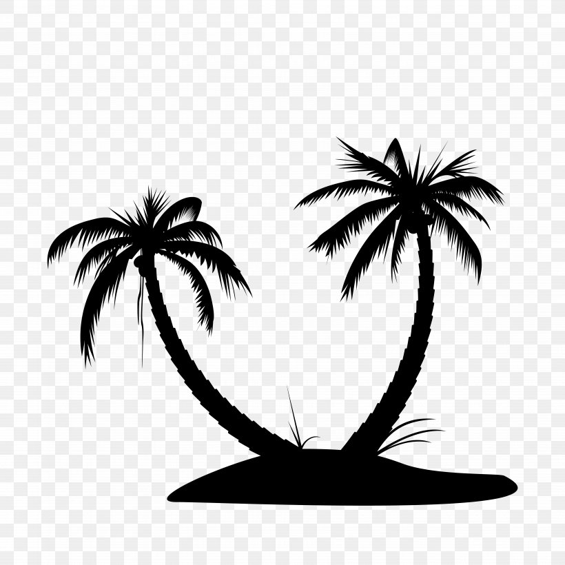 Palm Islands Silhouette Clip Art, PNG, 6944x6944px, Palm Islands, Arecaceae, Arecales, Art, Black And White Download Free
