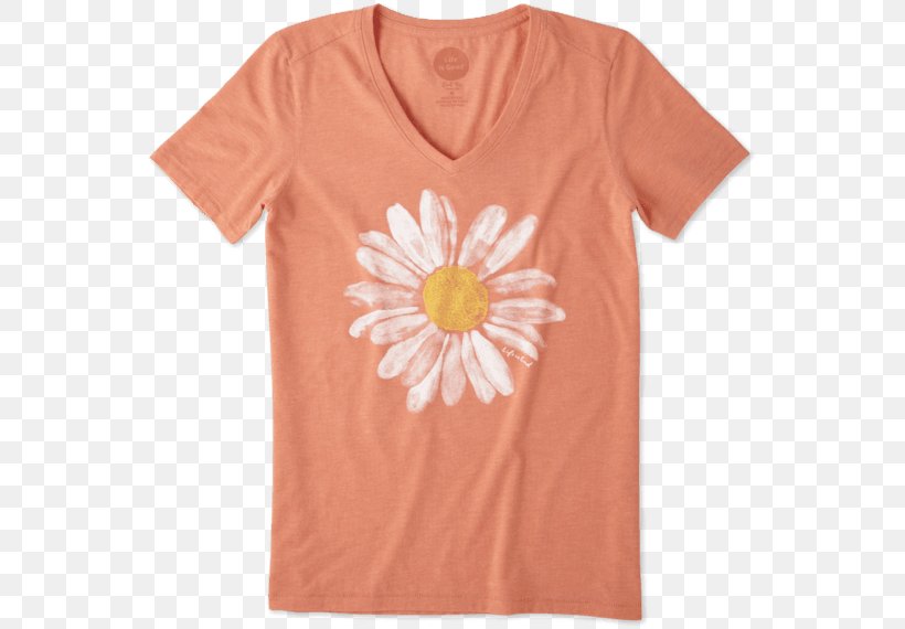 T-shirt Watercolor Painting Common Daisy Top Hoodie, PNG, 570x570px, Tshirt, Active Shirt, Apron, Clothing, Coat Download Free