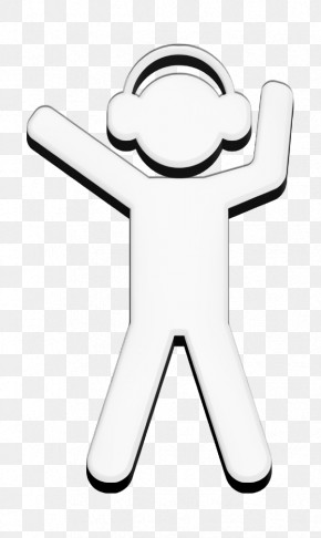Actions Icon People Icon Man Listening To Music Icon PNG