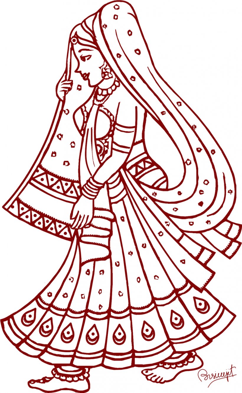 Weddings In India Wedding Invitation Bride Clip Art, PNG, 986x1600px, India, Area, Art, Artwork, Black And White Download Free