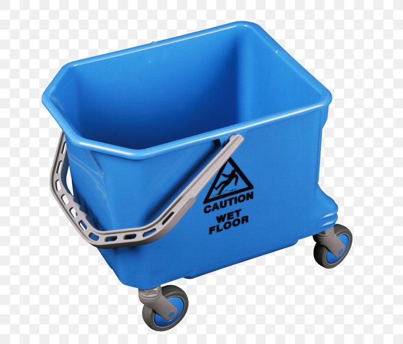 Mop Bucket Cart Mop Bucket Cart Plastic Microfiber, PNG, 700x700px, Bucket, Blue, Cart, Cobalt Blue, Electric Blue Download Free