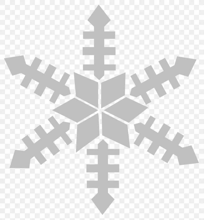 Snowflake Grey Clip Art, PNG, 924x1000px, Snowflake, Black And White, Cloud, Color, Crystal Download Free