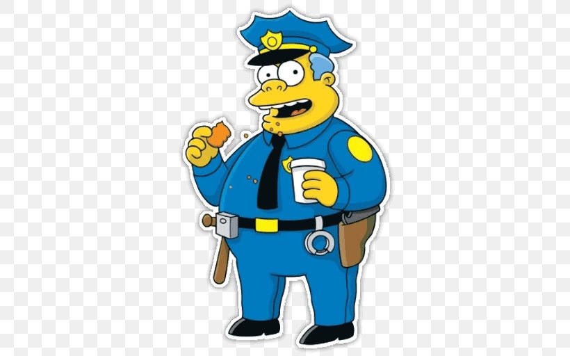 Chief Wiggum Ralph Wiggum Homer Simpson Comic Book Guy The Simpsons: Tapped Out, PNG, 512x512px, Chief Wiggum, Cartoon, Character, Chief Of Police, Comic Book Guy Download Free