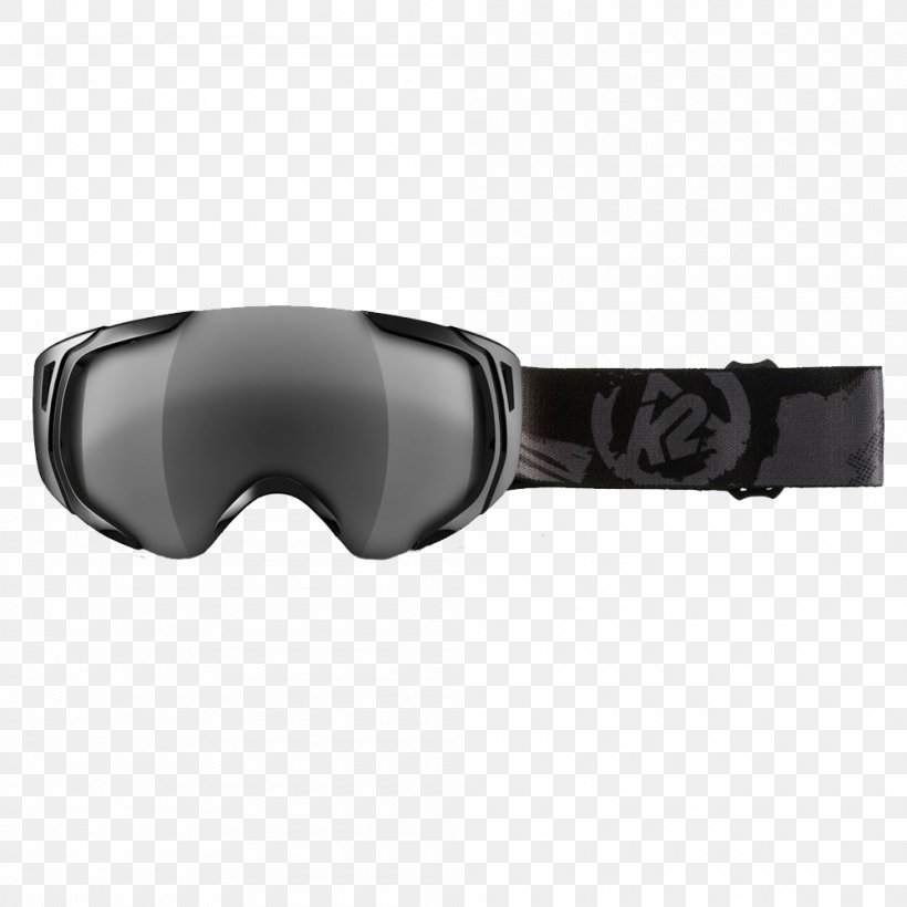 Goggles Glasses K2 Sports Skiing Mineralglas, PNG, 1000x1000px, Goggles, Black, Clothing Accessories, Eyewear, Glasses Download Free