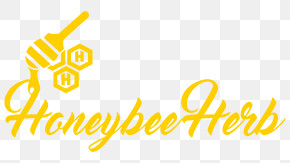 Honeybee Herb Logo PNG