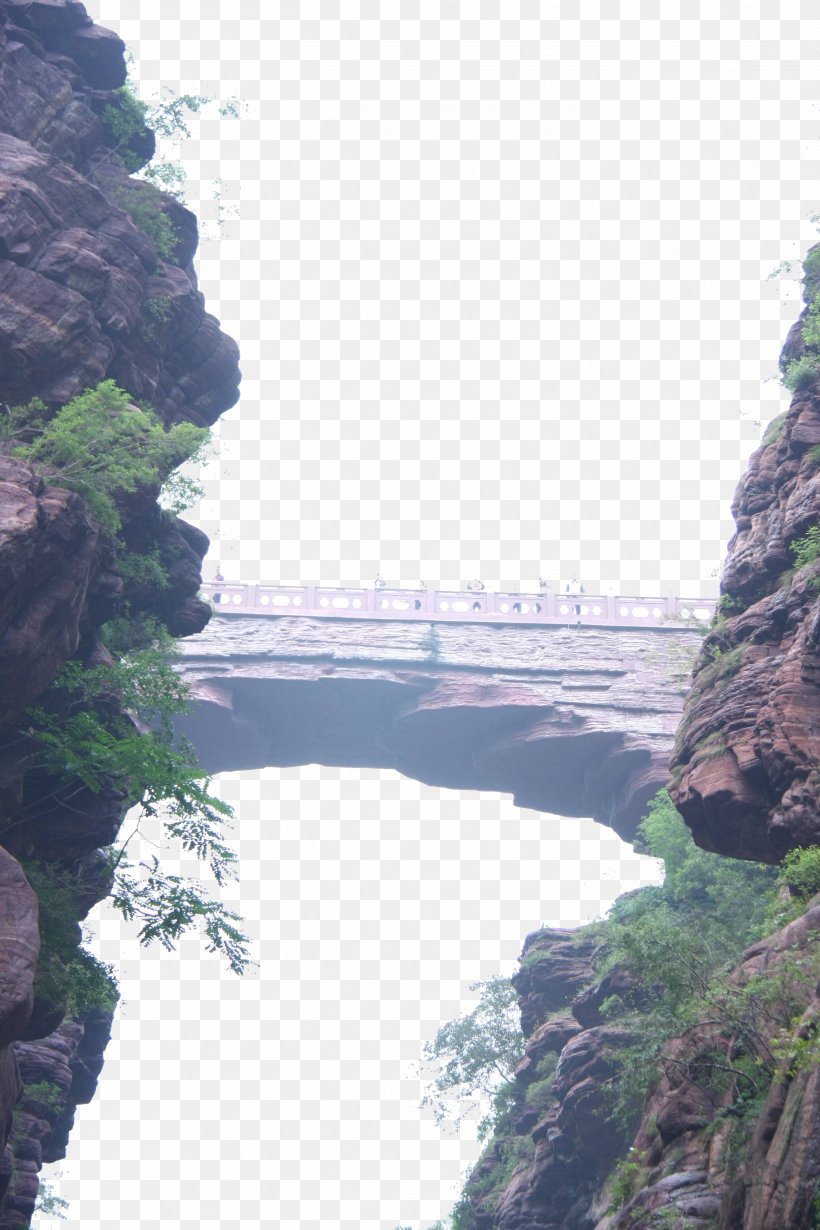 Yuntai Mountain Fairy Bridge, PNG, 2592x3888px, Yuntai Mountain, Architecture, Bridge, Fairy Bridge, Gratis Download Free