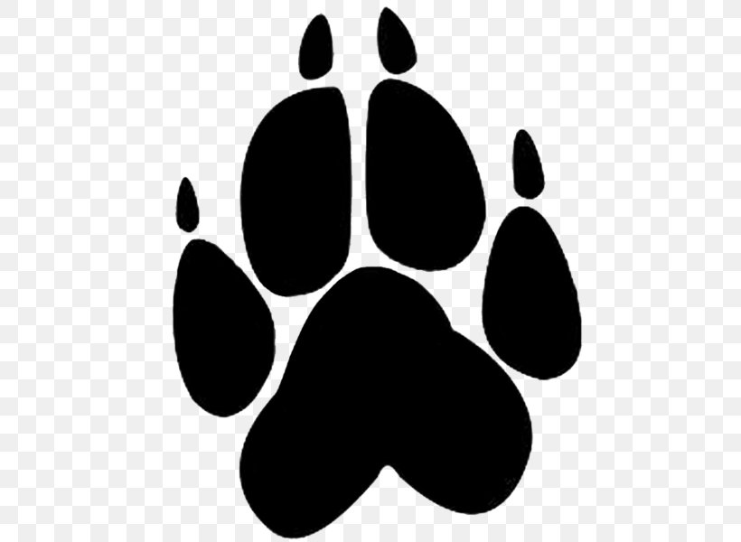 Animal Track Mural Sticker Clip Art Paw, PNG, 600x600px, Animal Track, Animal, Art, Black, Black And White Download Free