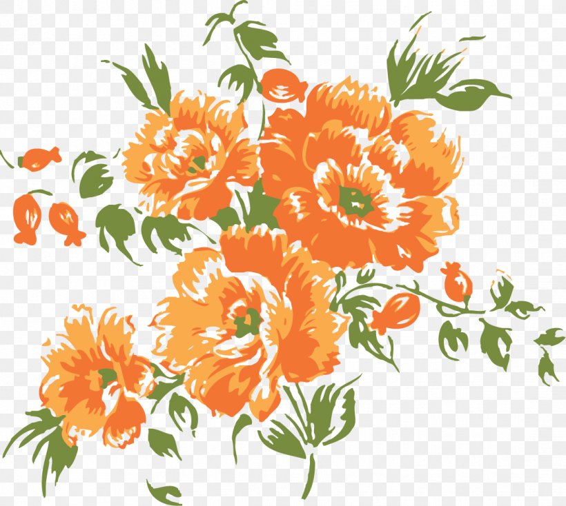 Flower Bouquet Watercolor Painting Clip Art, PNG, 1112x996px, Flower, Annual Plant, Art, Artwork, Calendula Download Free