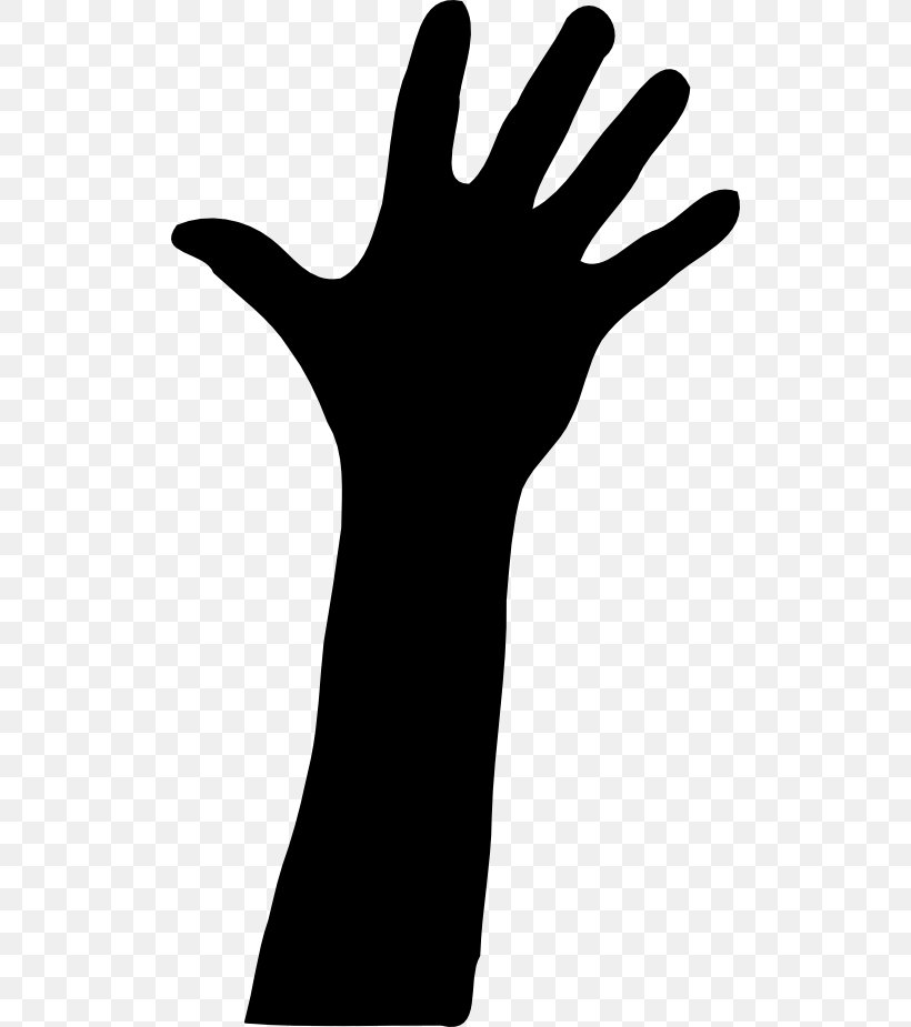 Hand Photography Silhouette Clip Art, PNG, 512x925px, Hand, Arm, Black And White, Drawing, Finger Download Free