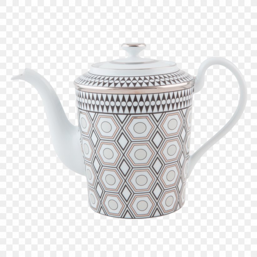 Kettle Teapot Ceramic Porcelain Tableware, PNG, 1000x1000px, Kettle, Ceramic, Cup, Haviland Co, Lid Download Free
