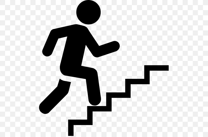 Stairs Stair Climbing Clip Art, PNG, 540x540px, Stairs, Area, Artwork, Black, Black And White Download Free