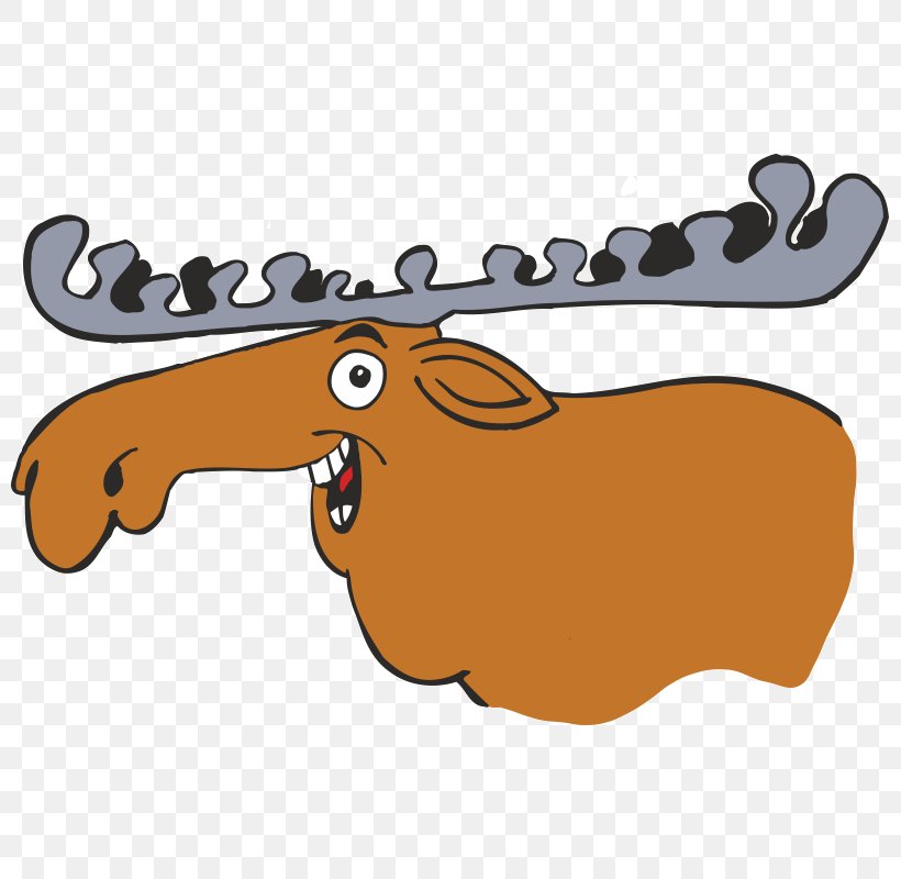 Clip Art Bullwinkle J. Moose Illustration Cartoon Image, PNG, 800x800px, Bullwinkle J Moose, Cartoon, Cattle, Character, Fawn Download Free