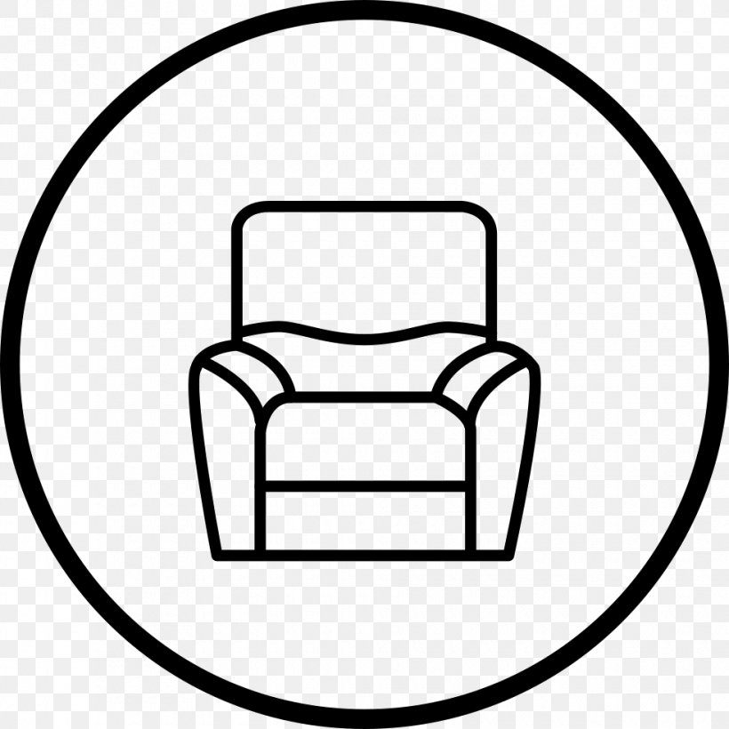 Clip Art Chair Product Design Line, PNG, 980x980px, Chair, Area, Black, Black And White, Furniture Download Free