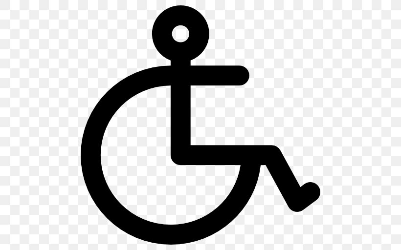 Disability Clip Art, PNG, 512x512px, Disability, Area, Black And White, Sign, Symbol Download Free