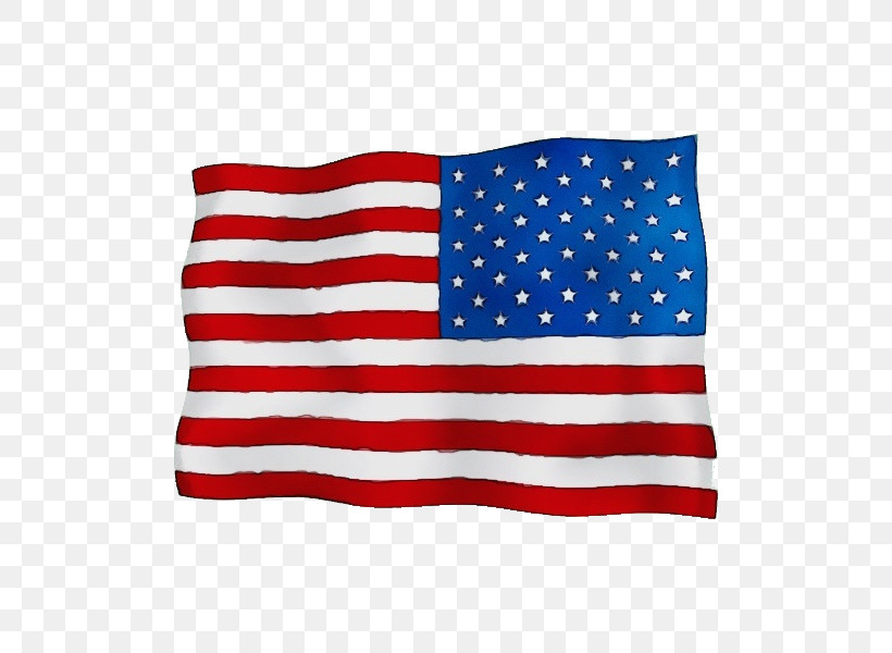 Flag Of The United States United States Textile Pattern Line, PNG, 600x600px, Watercolor, Area, Flag, Flag Of The United States, Line Download Free