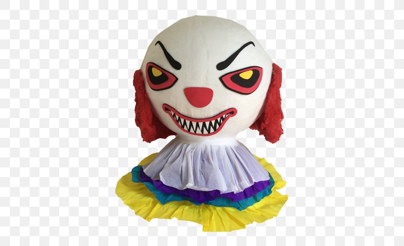 It Clown Piñata Birthday Joker, PNG, 500x500px, Clown, Birthday, Character, Costume, Fiction Download Free