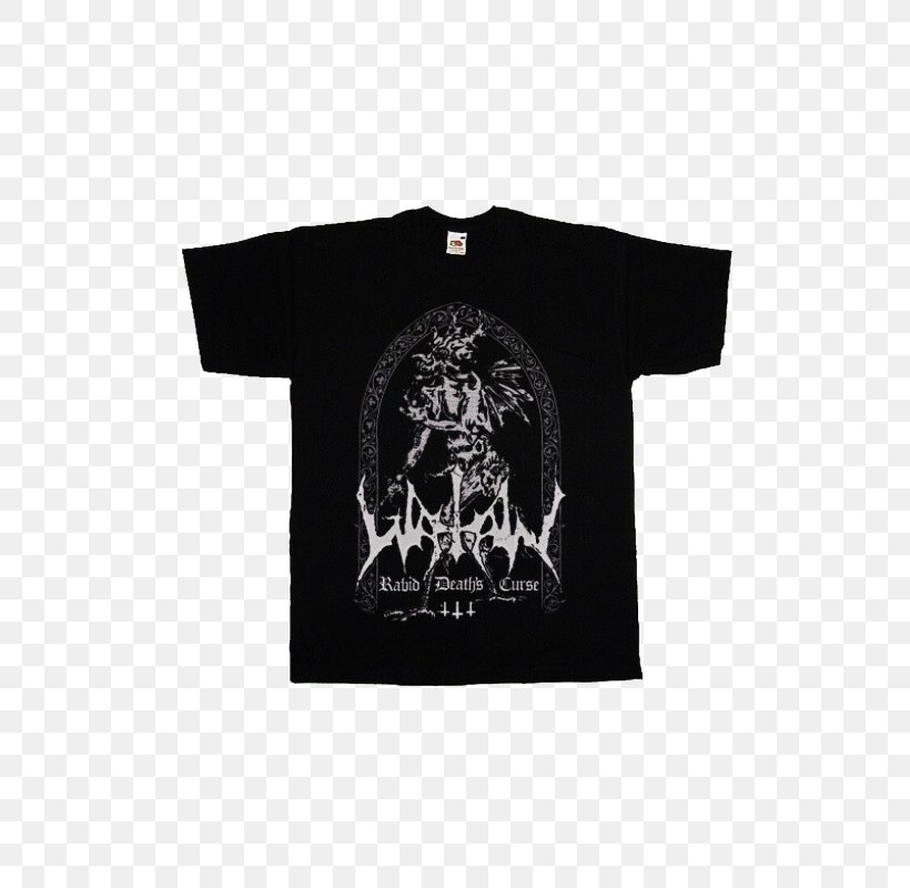 T-shirt Watain The Wild Hunt Rabid Death's Curse Black Metal, PNG, 800x800px, Watercolor, Cartoon, Flower, Frame, Heart Download Free