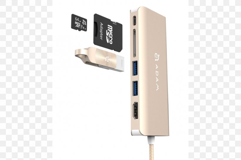 Wireless Access Points USB-C Ethernet Hub USB 3.1, PNG, 900x600px, Wireless Access Points, Adapter, Card Reader, Computer Port, Electronic Device Download Free
