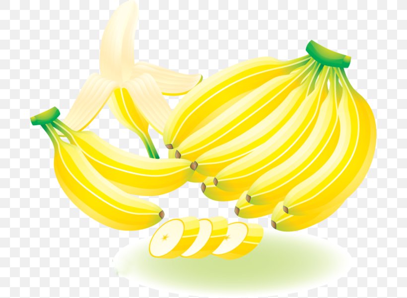 Banana Vector Graphics Racimo Image Clip Art, PNG, 699x602px, Banana, Banaani, Banana Family, Cartoon, Flower Download Free