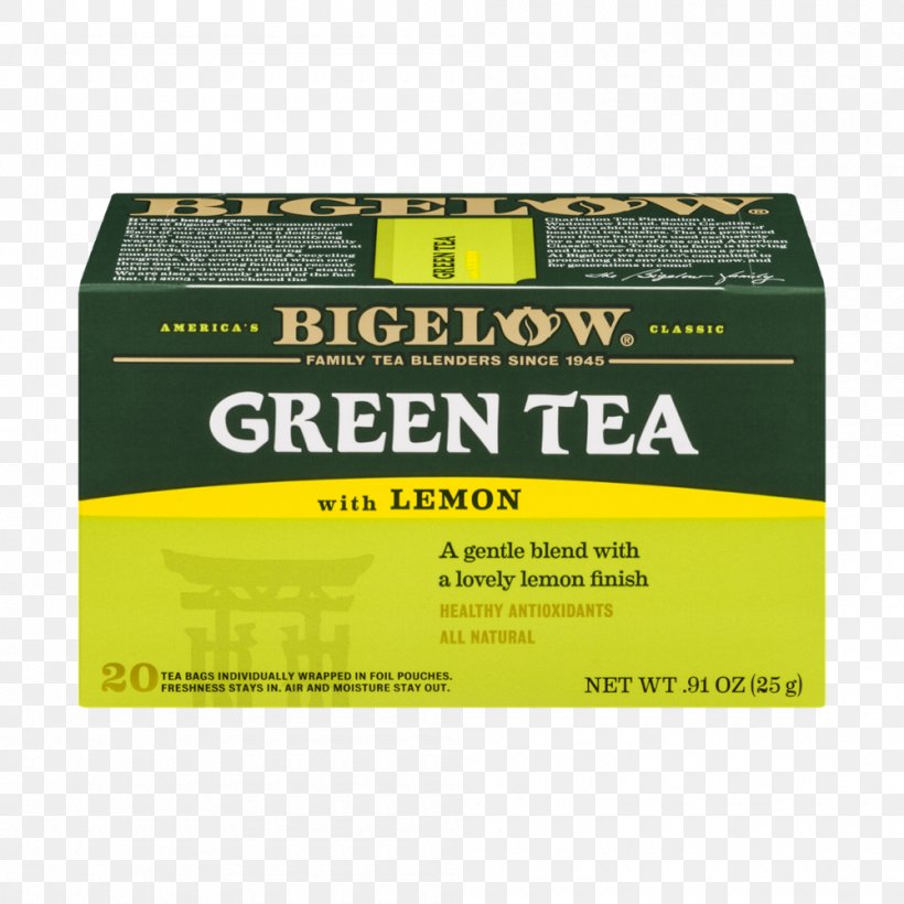 Green Tea Earl Grey Tea White Tea Tea Bag, PNG, 1000x1000px, Green Tea, Bigelow Tea Company, Black Tea, Brand, Decaffeination Download Free