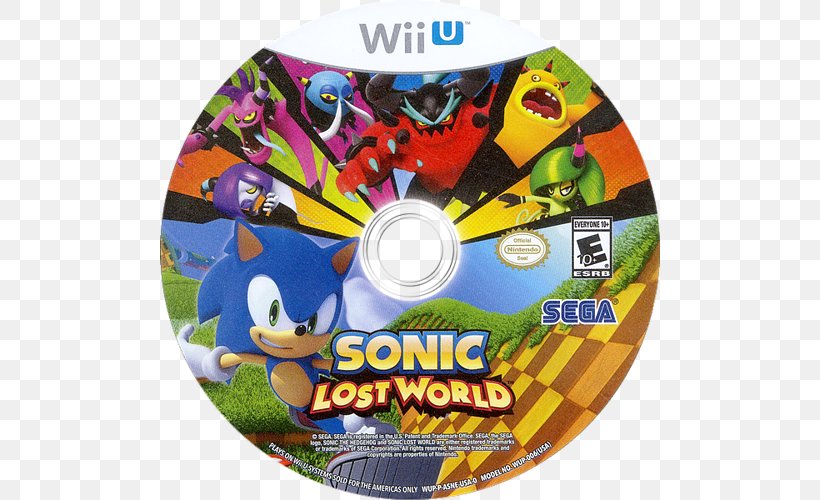 Sonic Lost World Wii U Sonic Unleashed Sonic Colors Doctor Eggman, PNG, 500x500px, Sonic Lost World, Cover Art, Doctor Eggman, Game, Sega Download Free