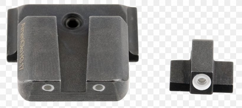 Sight Smith & Wesson M&P Firearm Tritium, PNG, 2809x1257px, Sight, Auto Part, Firearm, Framing, Gun Download Free