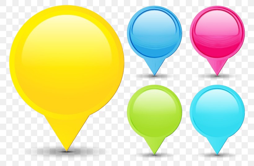 Balloon Yellow Clip Art Line Material Property, PNG, 800x537px, Watercolor, Balloon, Material Property, Paint, Party Supply Download Free