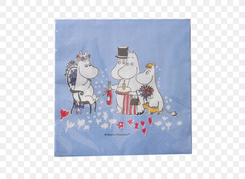 Cloth Napkins Paper Textile Servilleta De Papel Moomins, PNG, 600x600px, Cloth Napkins, Animal, Art, Birthday, Cartoon Download Free