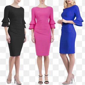 Purple - Purple Dress Fuchsia Blue Magenta PNG