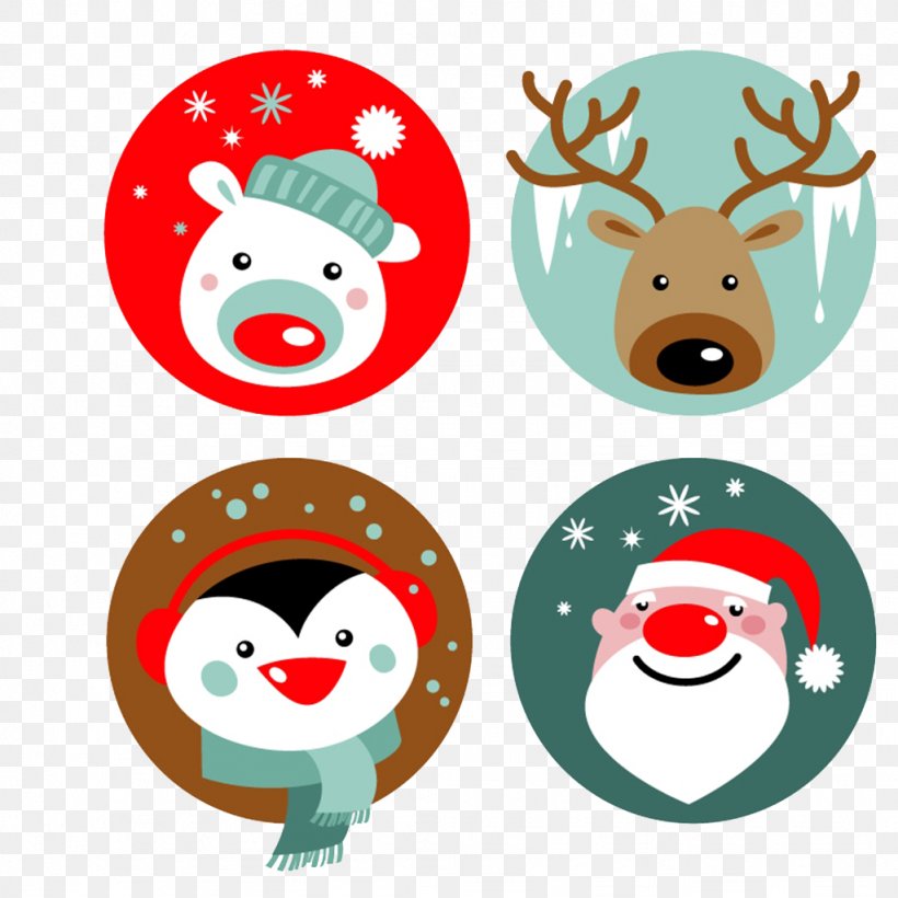 Santa Claus Christmas Drawing Clip Art, PNG, 1024x1024px, Santa Claus, Child, Christmas, Christmas Ornament, Deer Download Free