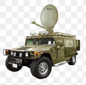 Car - Humvee Very-small-aperture Terminal Car Norsat Aerials PNG
