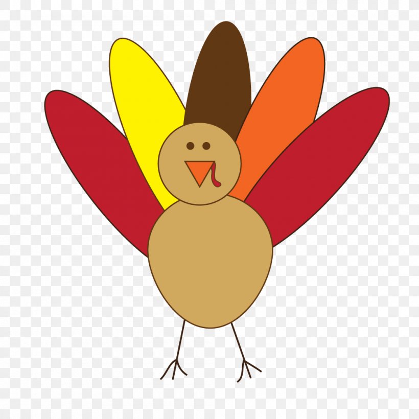 Turkey Meat Thanksgiving Child Clip Art, PNG, 1000x1000px, Turkey, Beak, Cartoon, Child, Craft Download Free