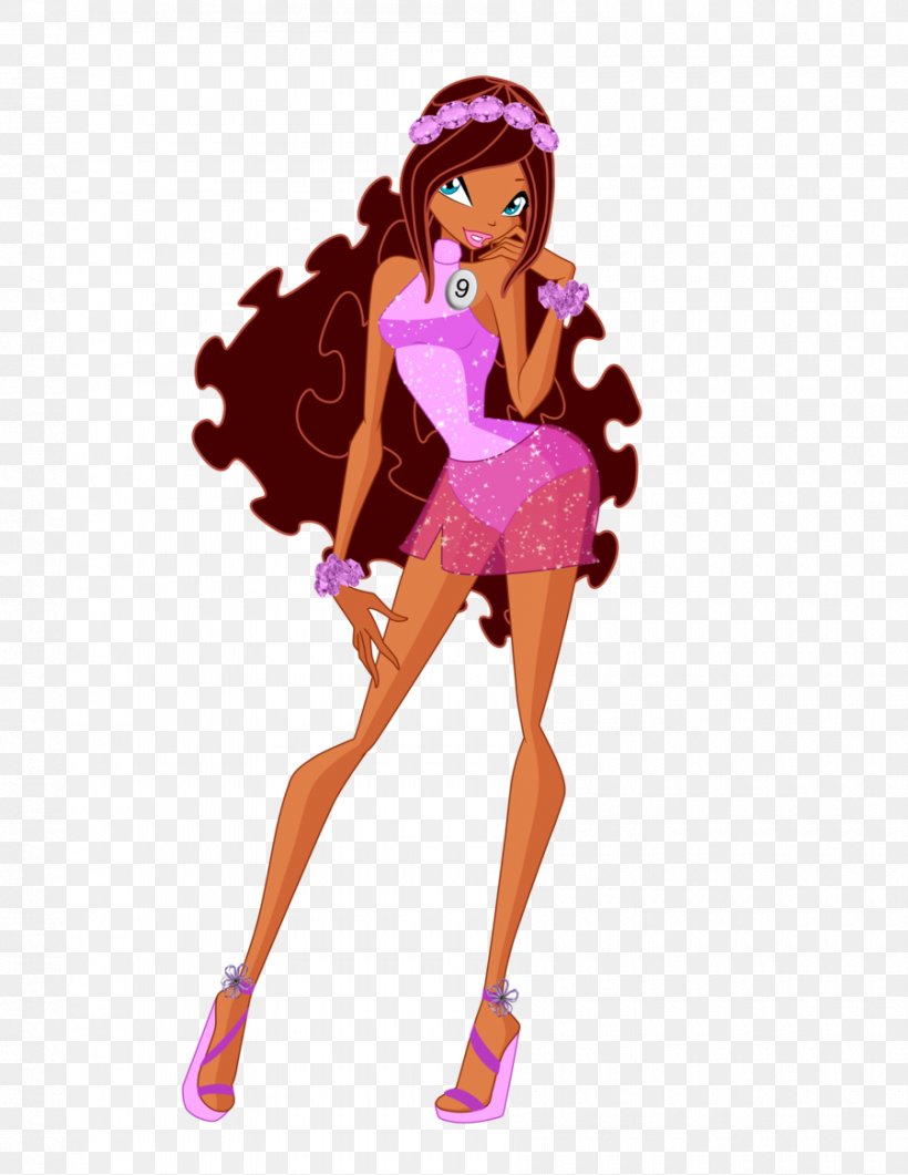 Aisha Bloom Fairy Miss Magix Winx Club, PNG, 900x1165px, Aisha, Animated Cartoon, Barbie, Bloom, Character Download Free