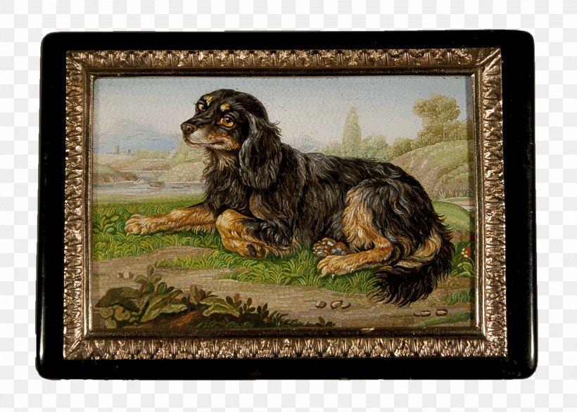 Dog Breed Spaniel Picture Frames Crossbreed, PNG, 2466x1764px, Dog Breed, Breed, Carnivoran, Crossbreed, Dog Download Free