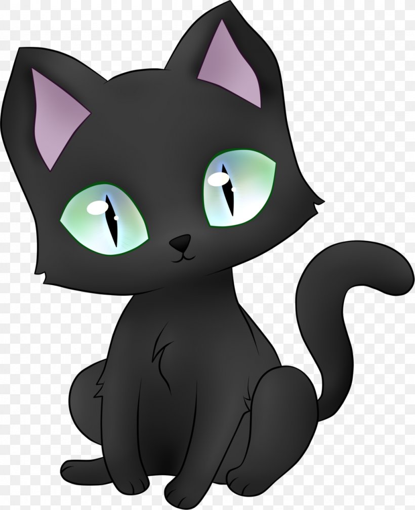 Kitten Black Cat Korat Domestic Short-haired Cat Whiskers, PNG, 1024x1261px, Kitten, Black, Black Cat, Carnivoran, Cartoon Download Free