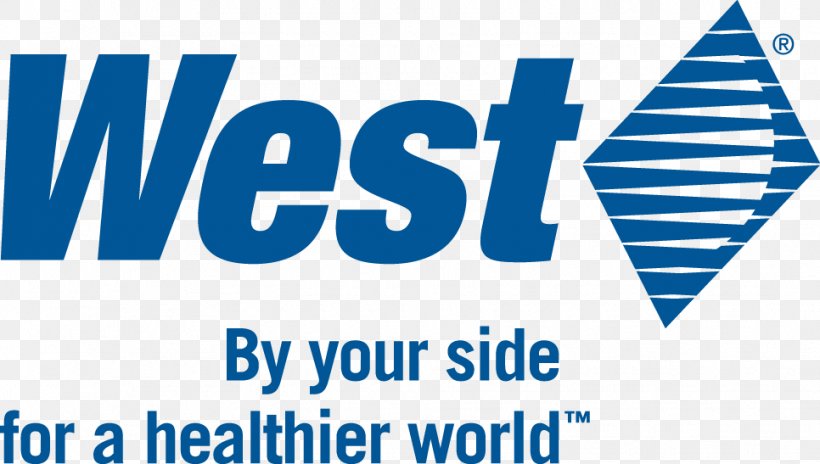 West Pharmaceutical Services Singapore Pte. Ltd Logo Pharmaceutical Industry MFG Tech Group Puerto Rico, Inc, PNG, 966x547px, West Pharmaceutical Services, Area, Blue, Brand, Company Download Free