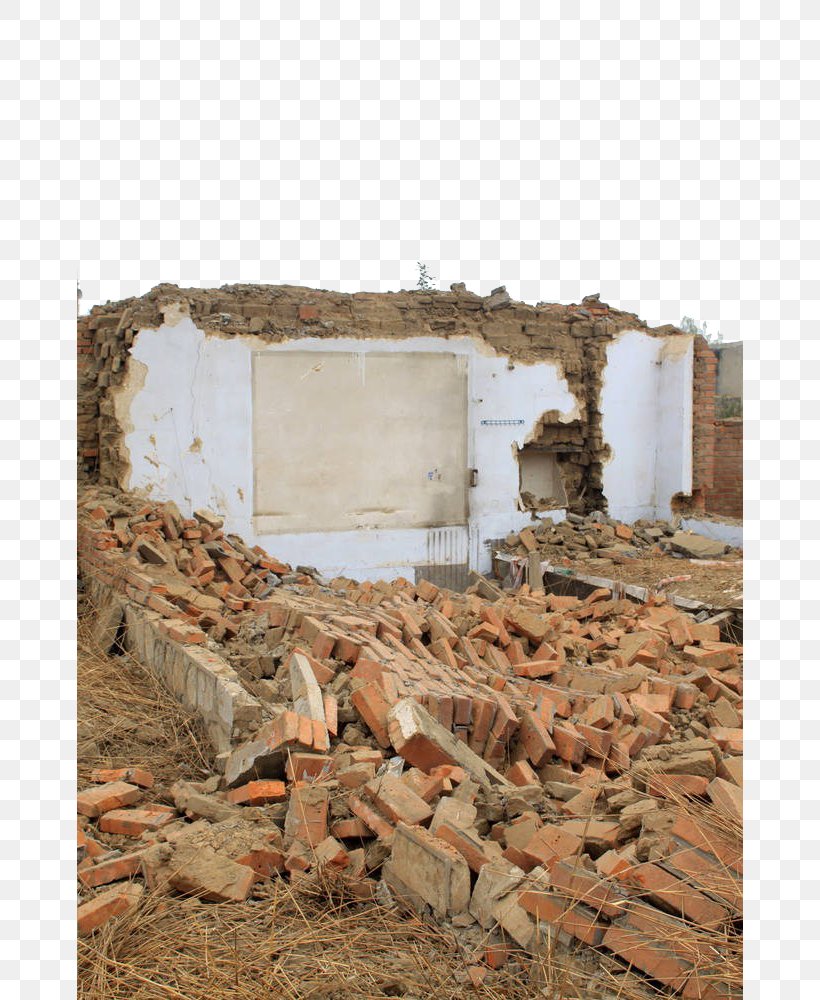 Brick House Ruin Wall, PNG, 666x1000px, Brick, Brickwork, Demolition, Disaster, Earthquake Download Free