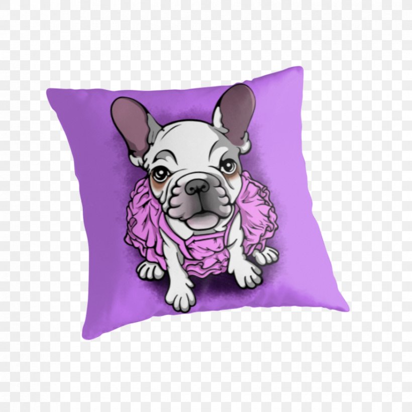 French Bulldog Puppy Dog Breed Throw Pillows, PNG, 875x875px, French Bulldog, Breed, Bulldog, Carnivoran, Cushion Download Free